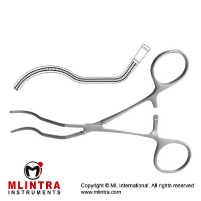 Gregory Atrauma Profunda Clamp Stainless Steel, 13 cm - 5" Gregory Atrauma Profunda Clamp Stainless Steel, 13 cm - 5"